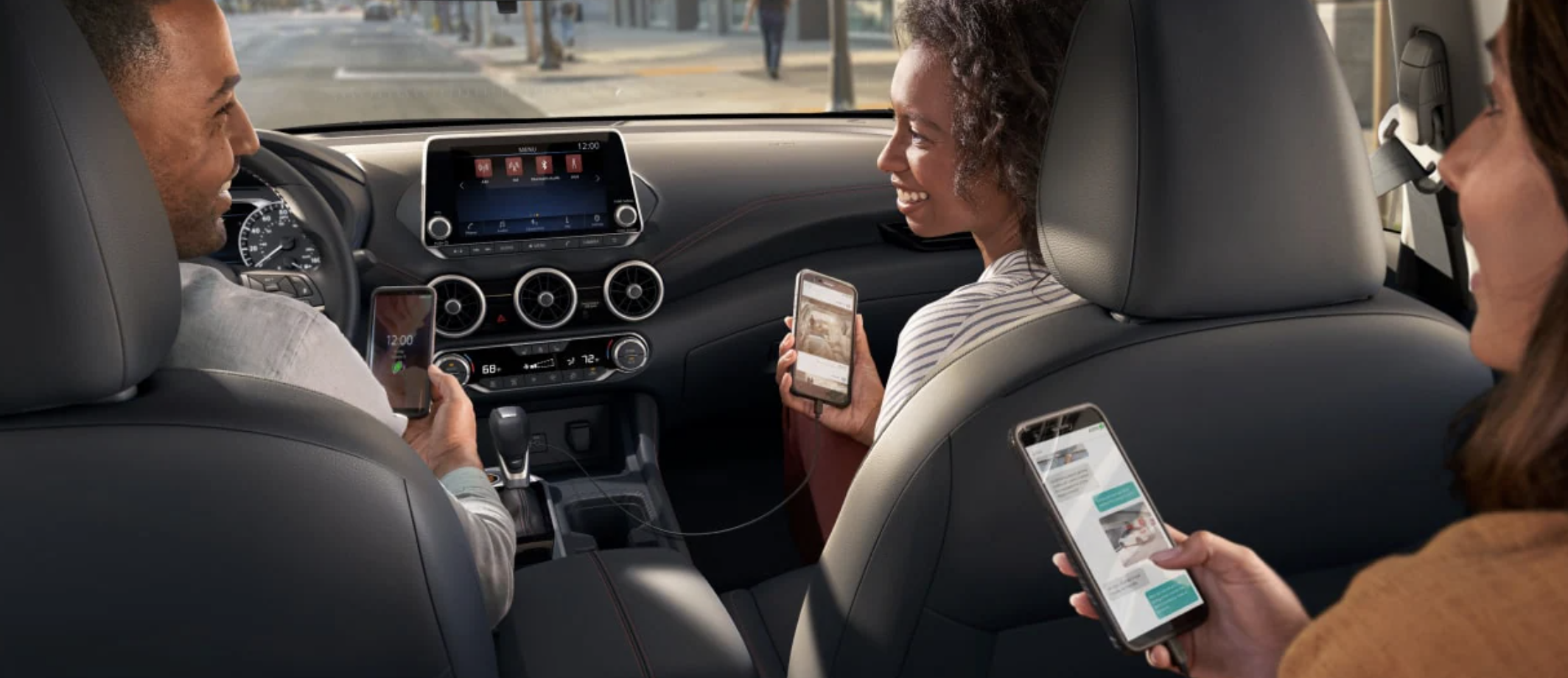 premium interior of the 2025 Nissan Sentra