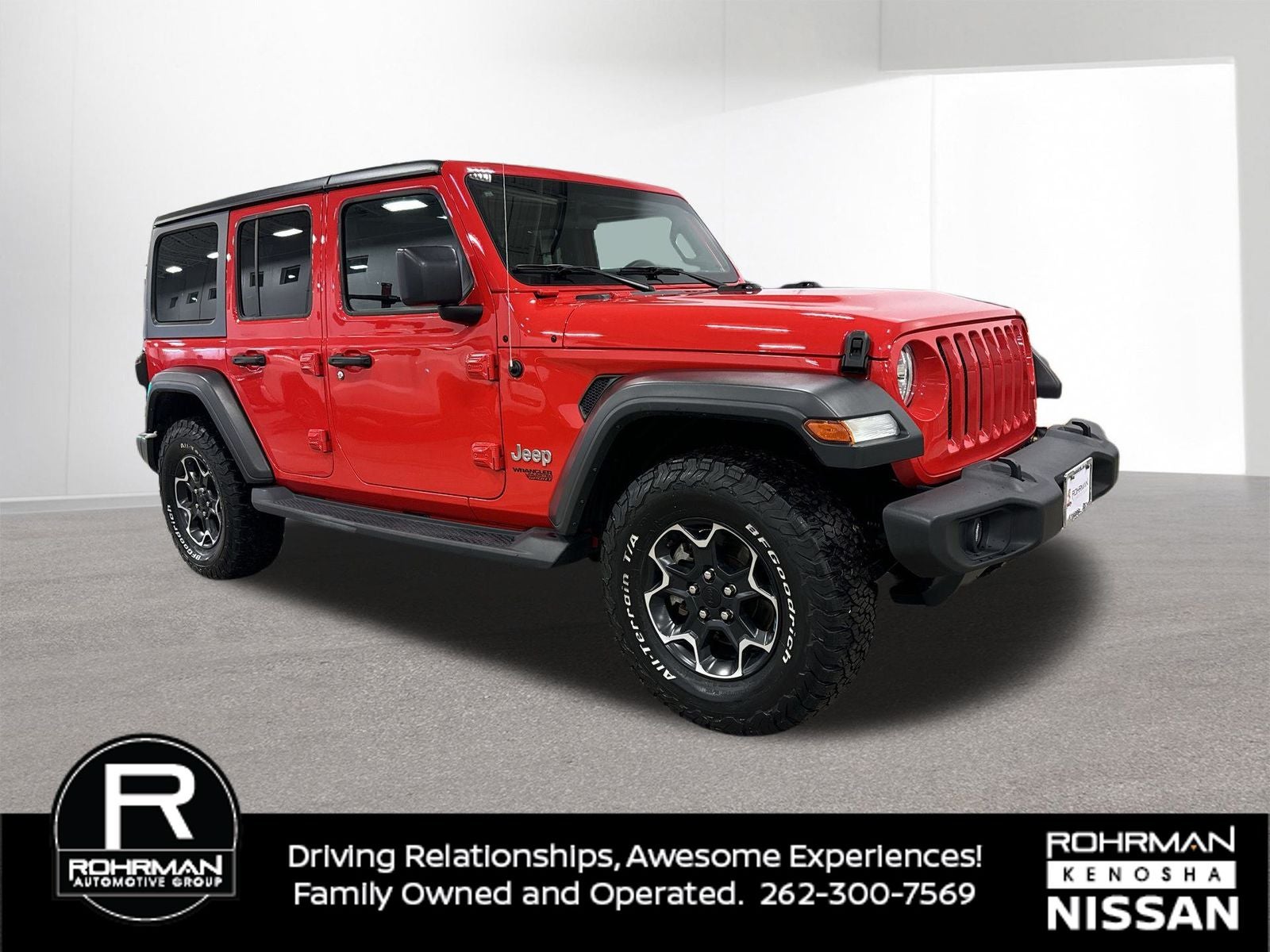 2018 Jeep Wrangler Unlimited Sport S