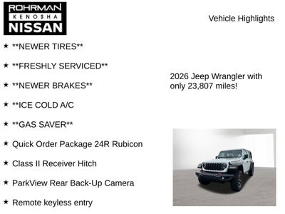 2026 Jeep Wrangler Rubicon