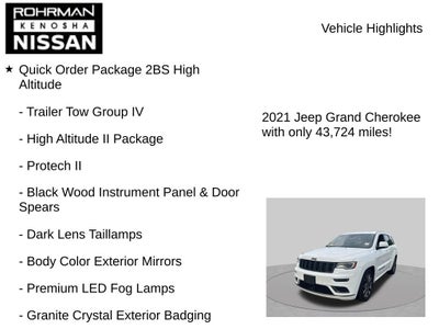 2021 Jeep Grand Cherokee High Altitude