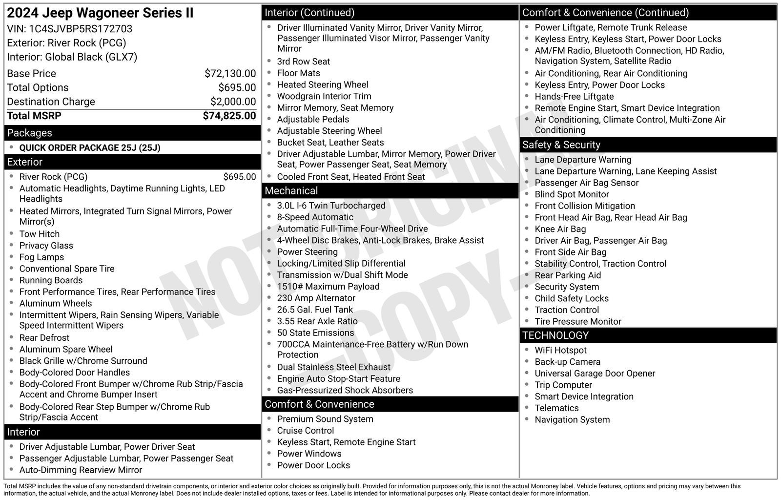 2024 Jeep Wagoneer Series II
