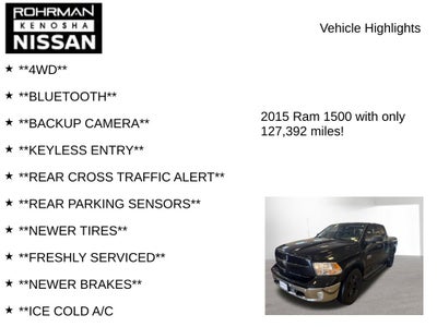 2015 RAM 1500 Outdoorsman