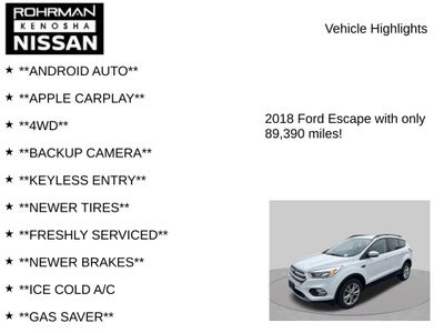 2018 Ford Escape SE