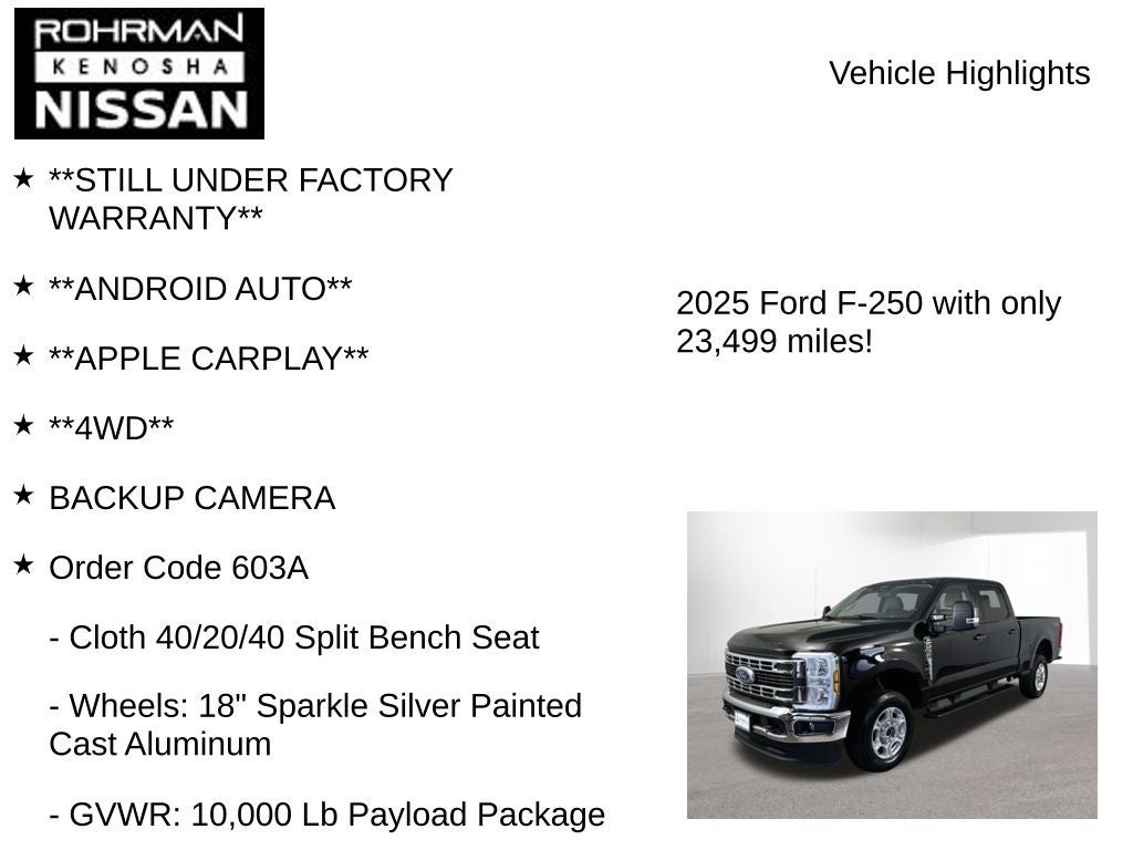 2025 Ford F-250SD XLT