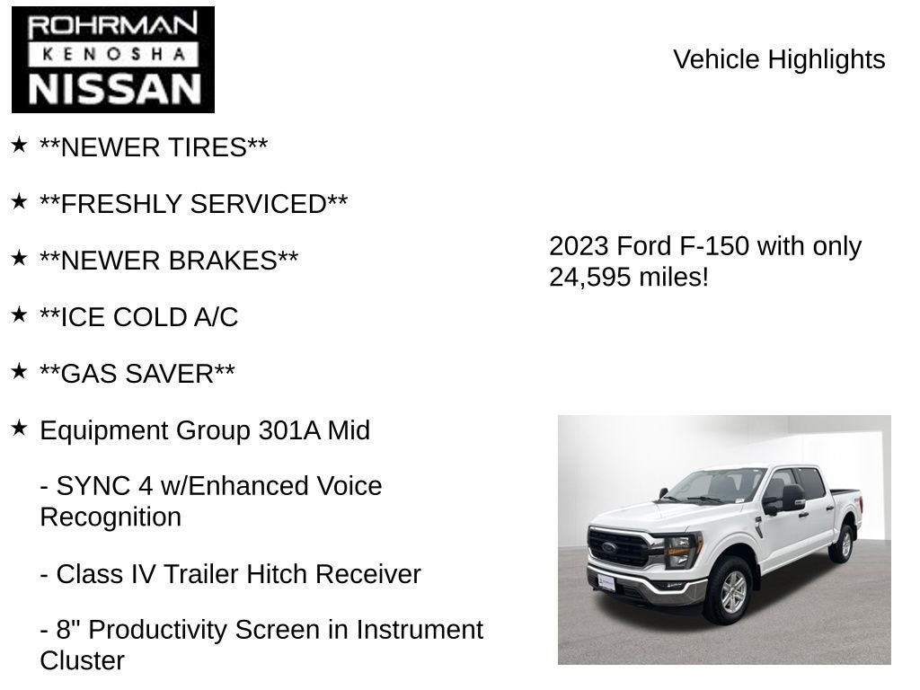 2023 Ford F-150 XLT FX4