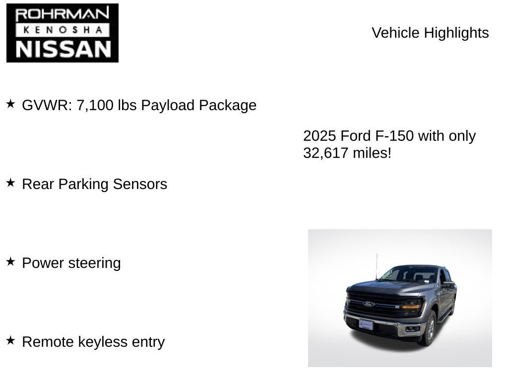 2025 Ford F-150 XLT