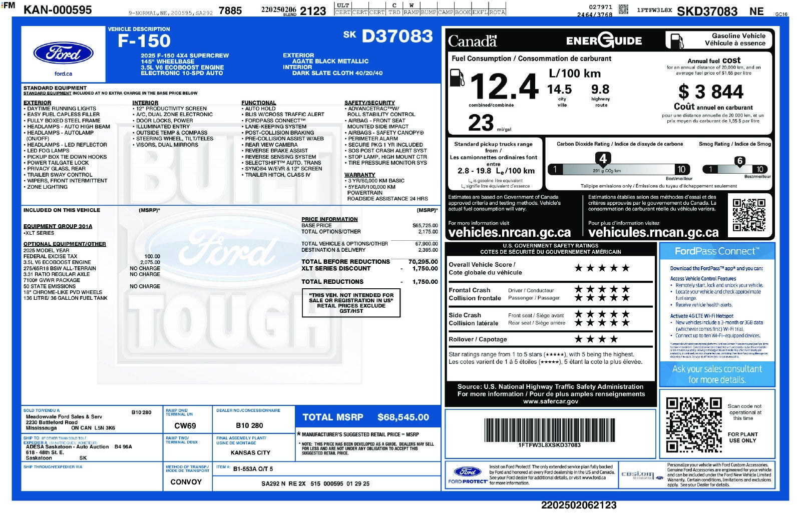 2025 Ford F-150 XLT