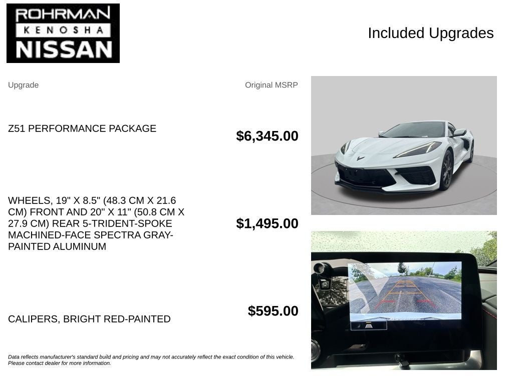 2022 Chevrolet Corvette Stingray 1LT