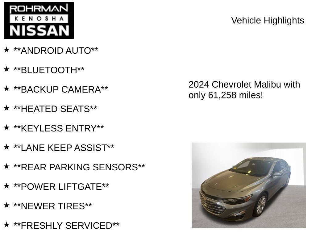 2024 Chevrolet Malibu LT 1LT