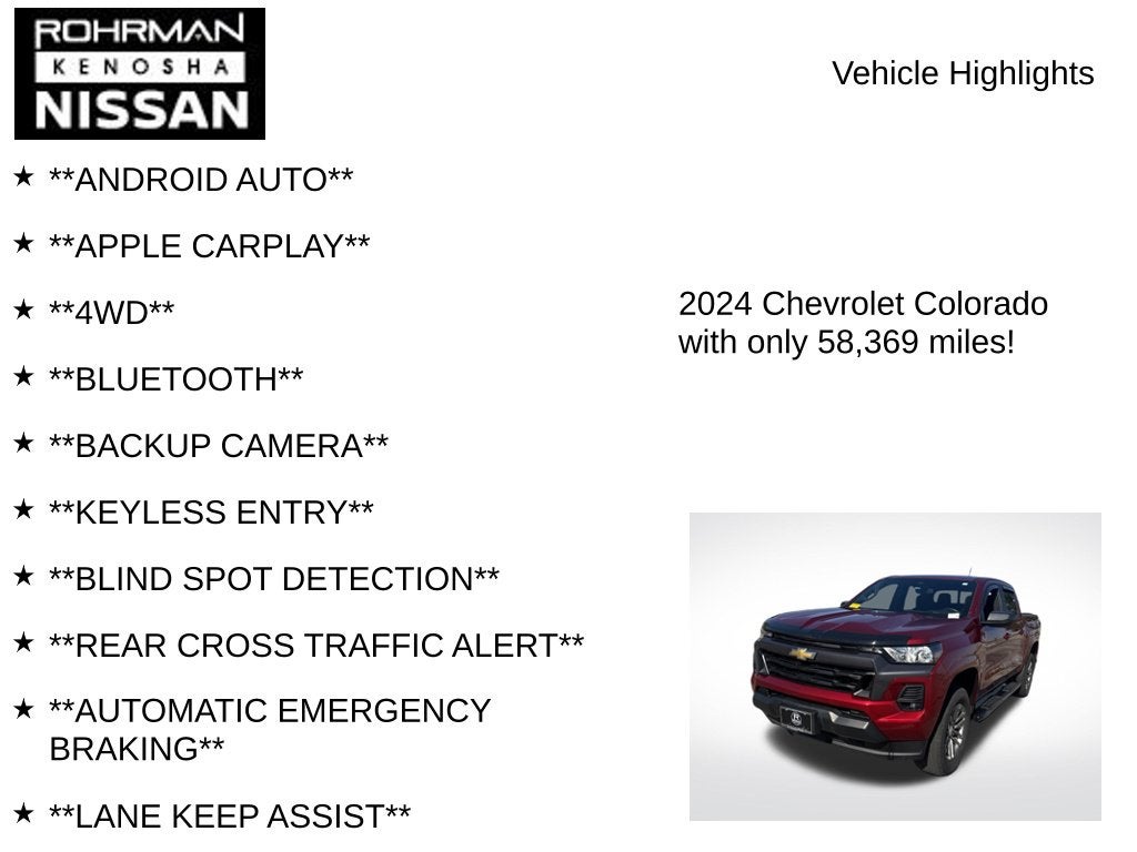 2024 Chevrolet Colorado LT