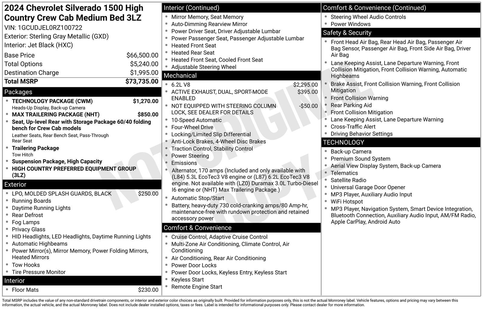 2024 Chevrolet Silverado 1500 High Country