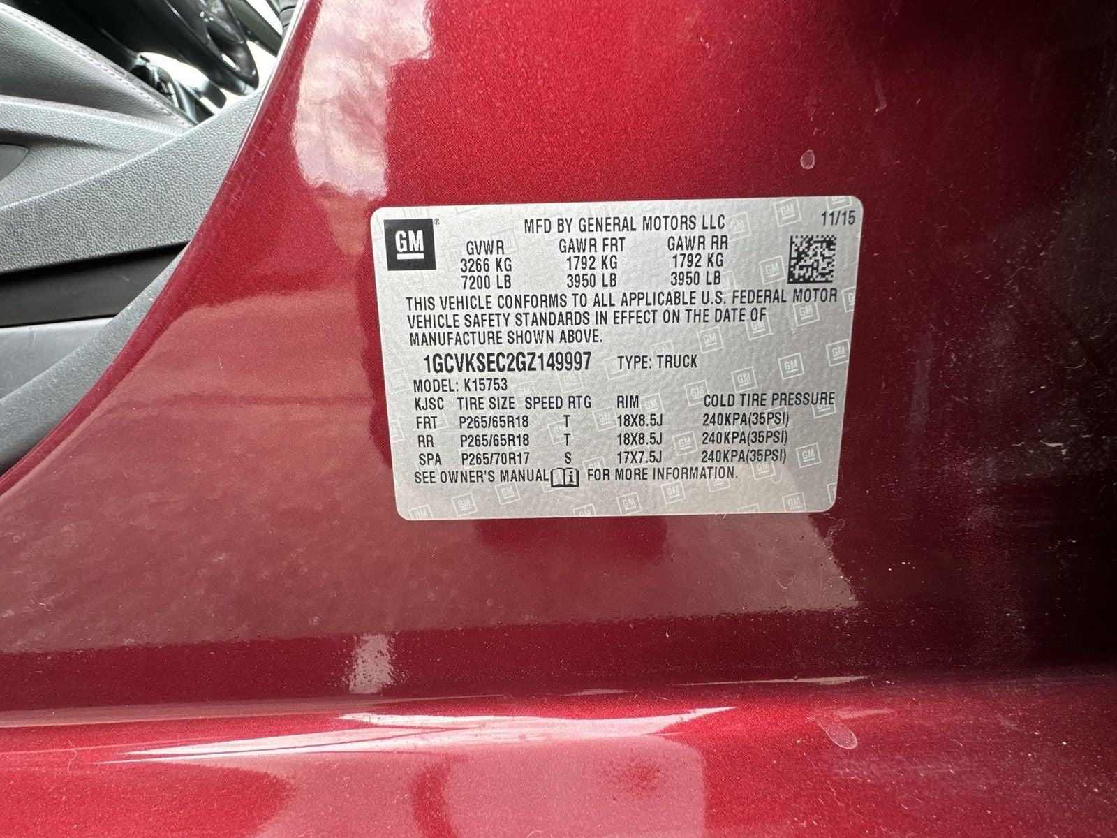 2016 Chevrolet Silverado 1500 LTZ 2LZ