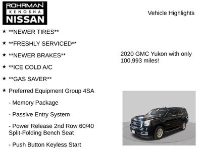2020 GMC Yukon SLT