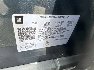 2021 GMC Yukon SLT