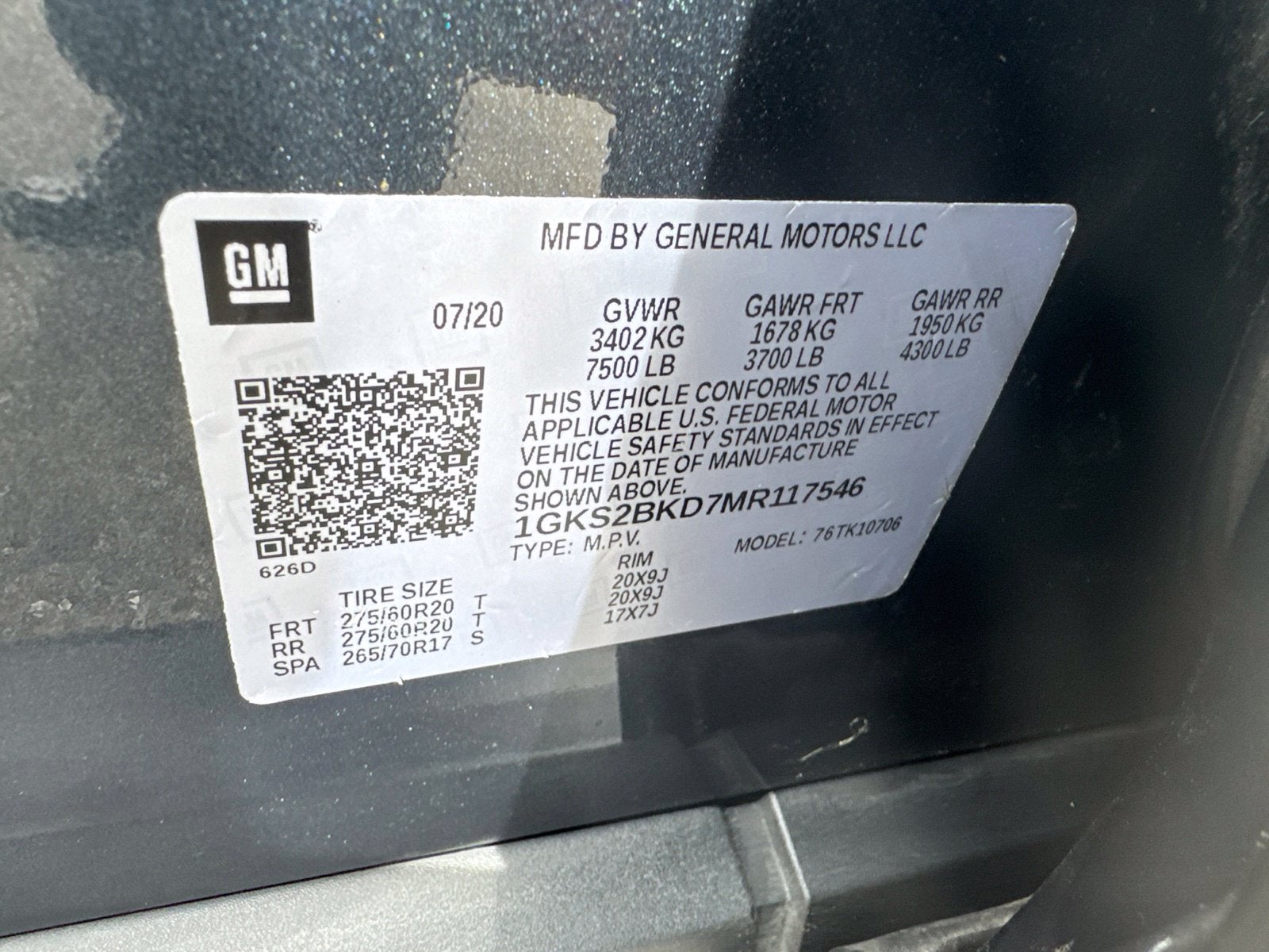 2021 GMC Yukon SLT