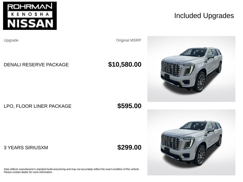 2026 GMC Yukon Denali