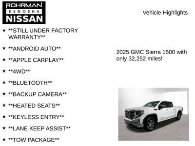 2025 GMC Sierra 1500 SLT