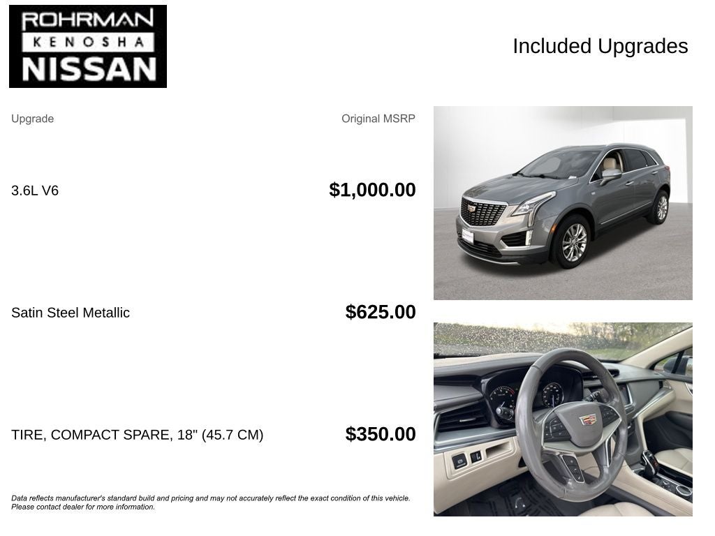 2020 Cadillac XT5 Premium Luxury