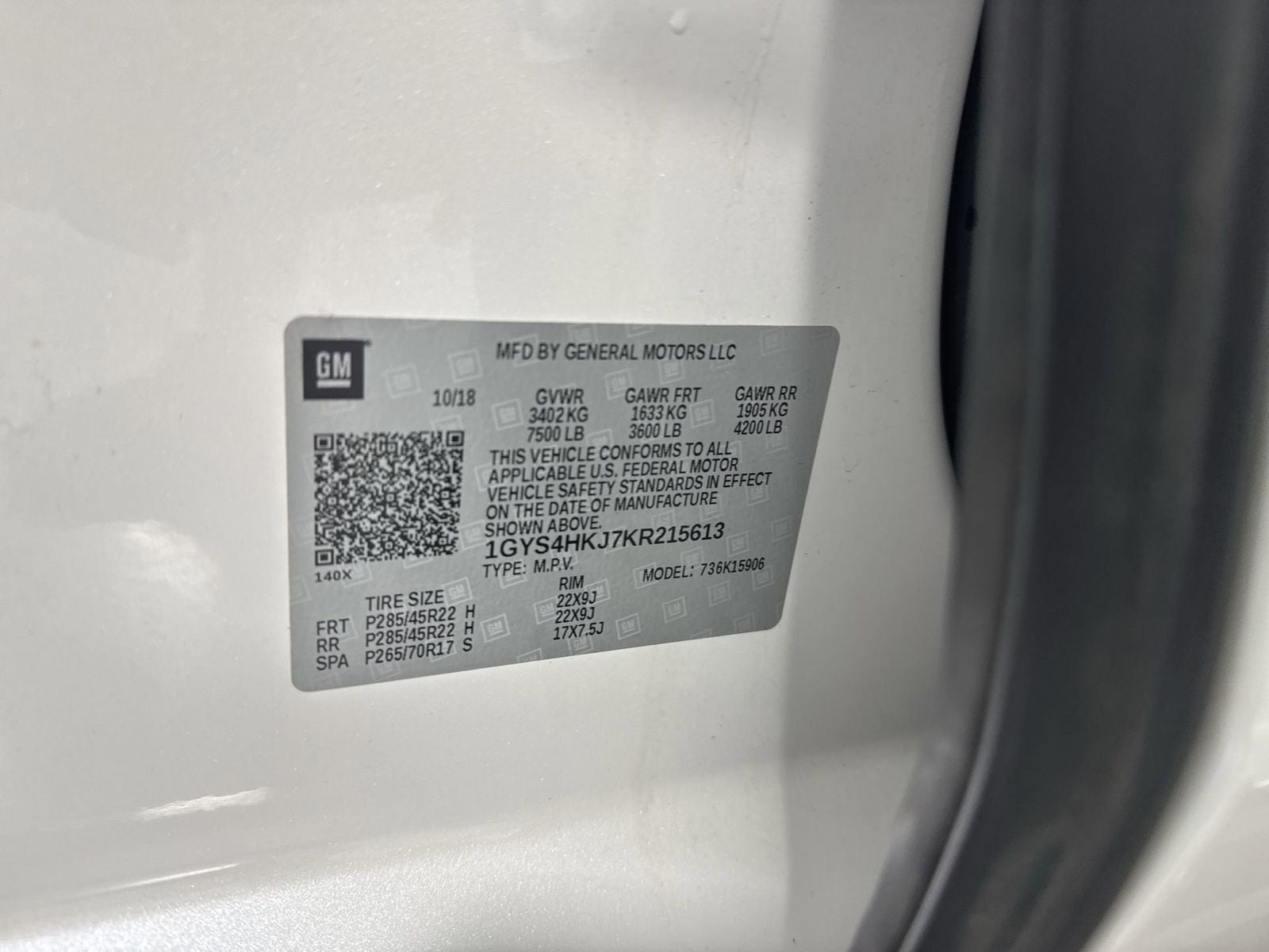 2019 Cadillac Escalade ESV Luxury