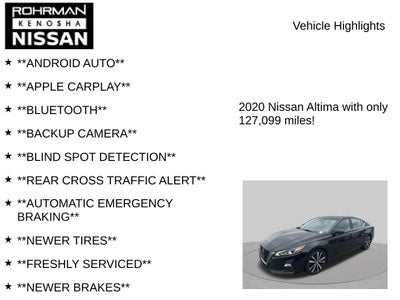 2020 Nissan Altima 2.5 SR
