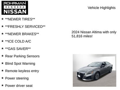 2024 Nissan Altima 2.5 SV
