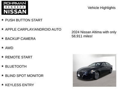 2024 Nissan Altima 2.5 SV