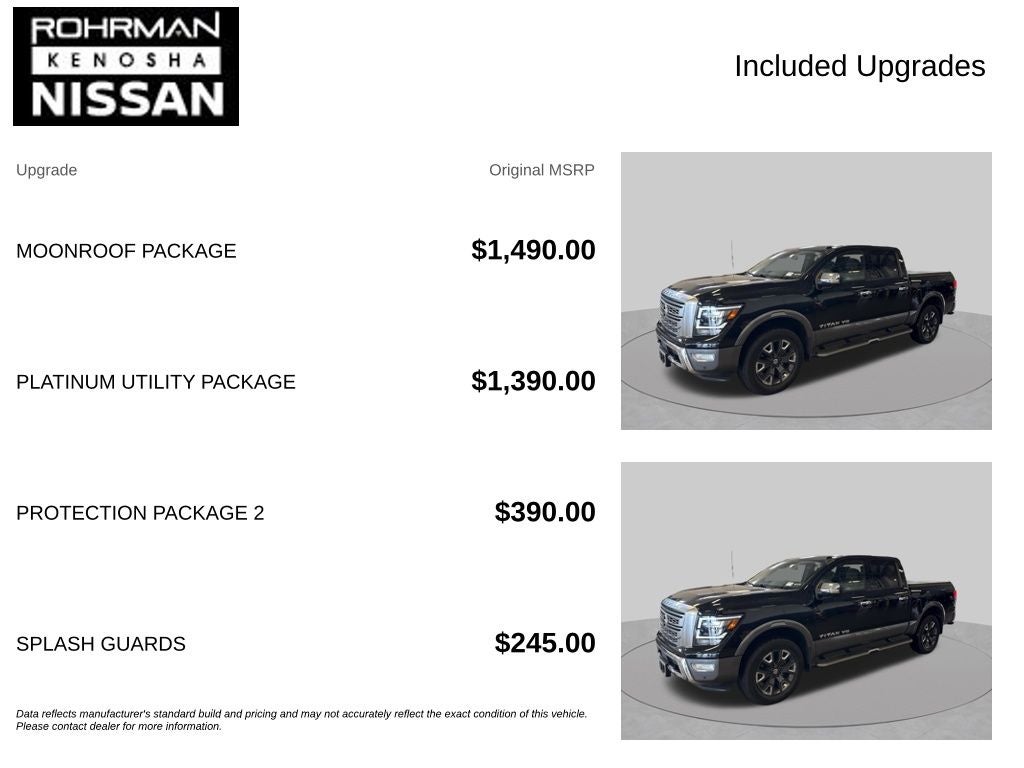 2020 Nissan Titan Platinum Reserve