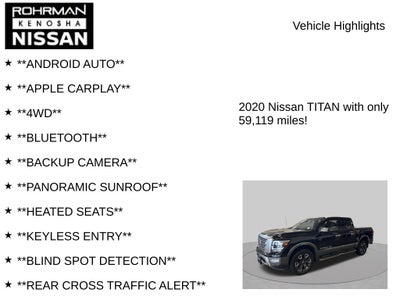 2020 Nissan Titan Platinum Reserve
