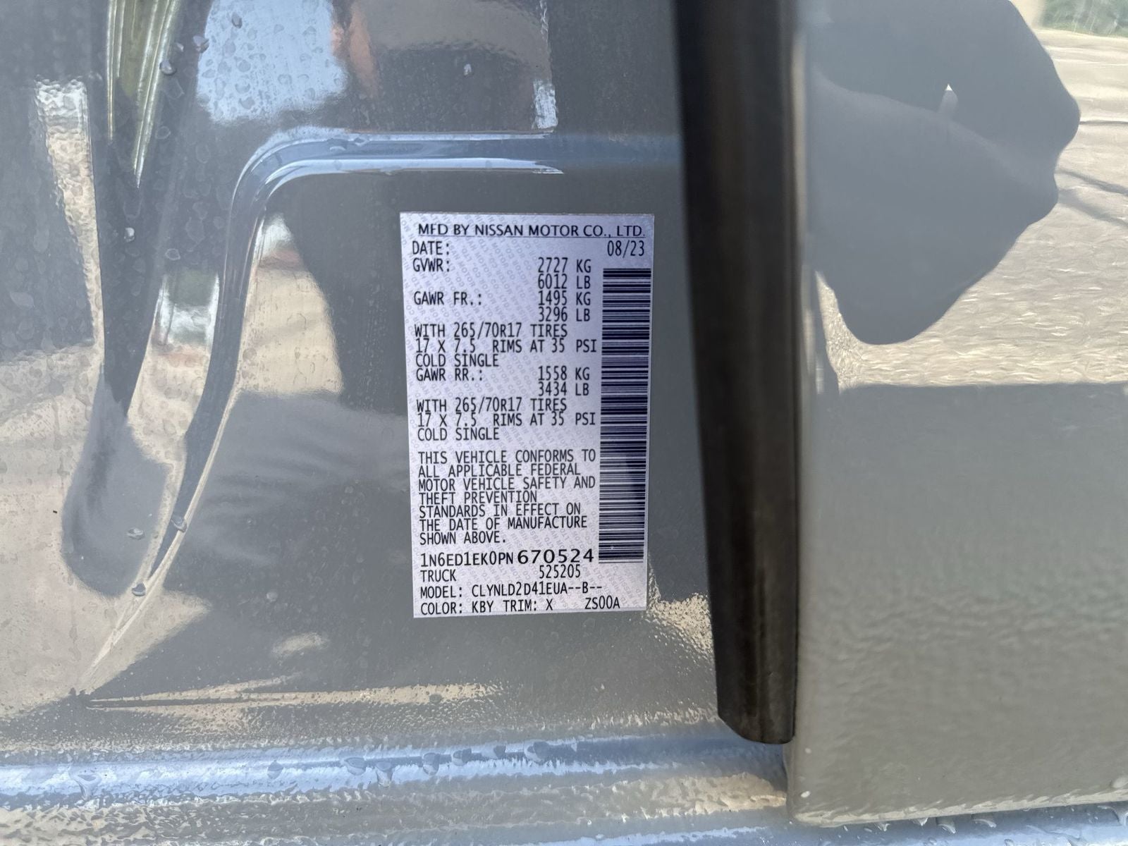 2023 Nissan Frontier PRO-4X