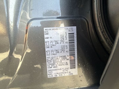 2026 Nissan Frontier PRO-4X Premium Package