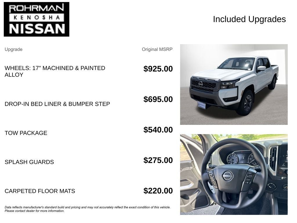 2026 Nissan Frontier SV