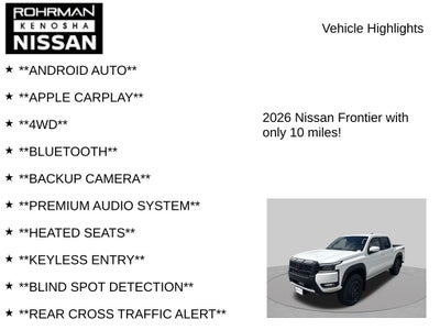 2026 Nissan Frontier PRO-4X