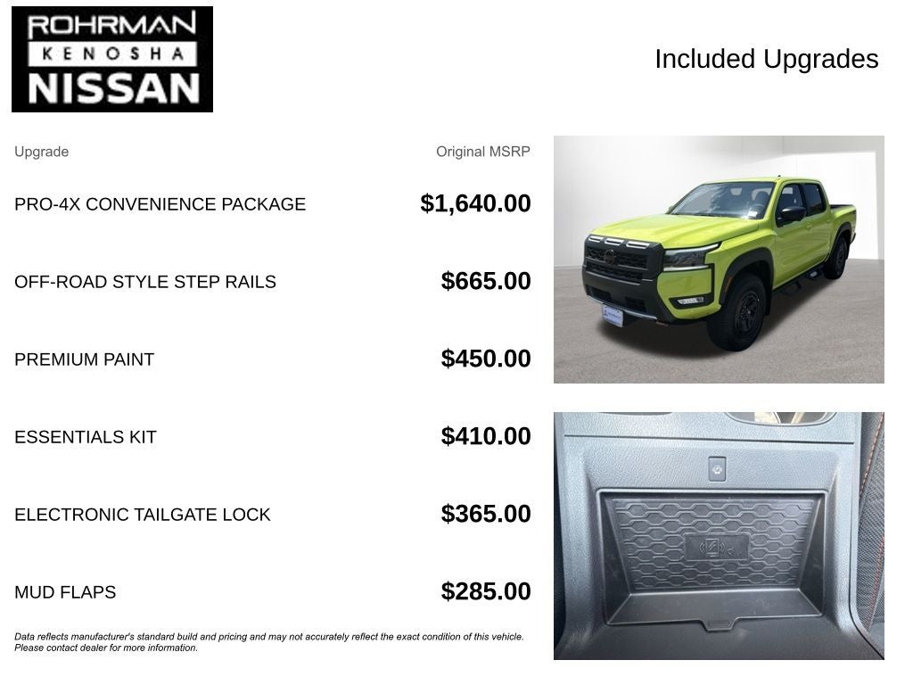 2026 Nissan Frontier PRO-4X