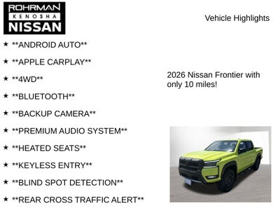 2026 Nissan Frontier PRO-4X