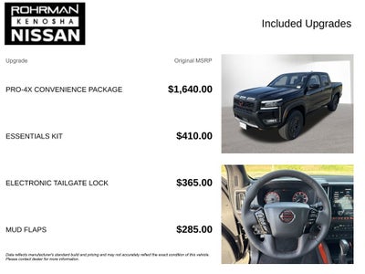 2026 Nissan Frontier PRO-4X Convenience Package