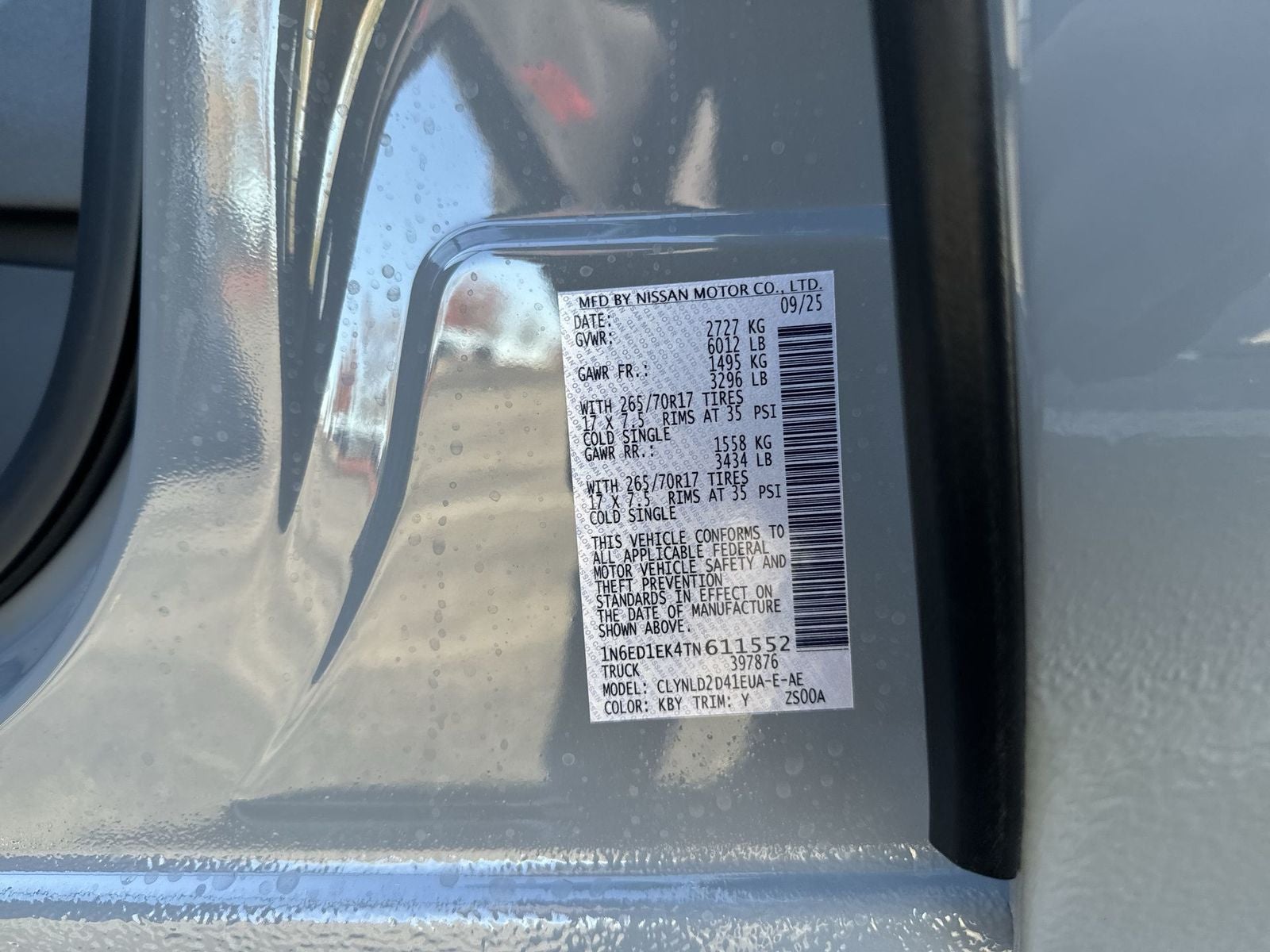 2026 Nissan Frontier PRO-4X Premium Package