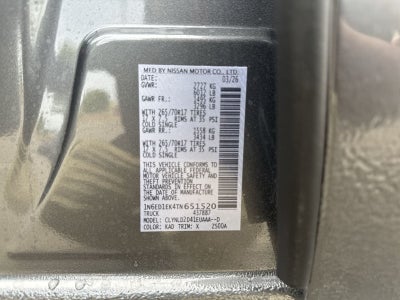 2026 Nissan Frontier PRO-4X
