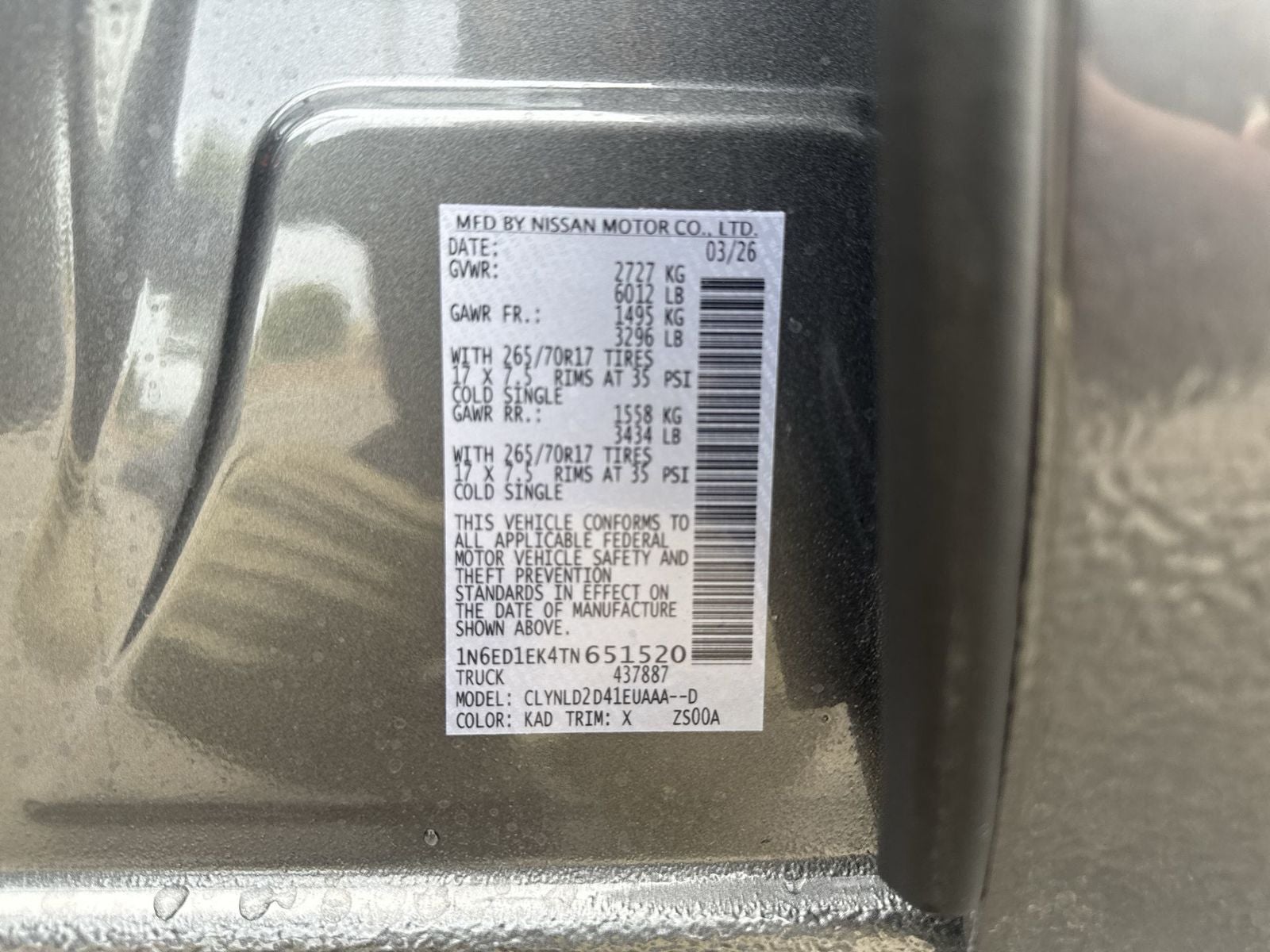 2026 Nissan Frontier PRO-4X