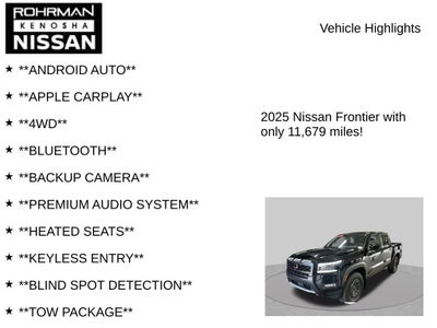 2025 Nissan Frontier PRO-4X