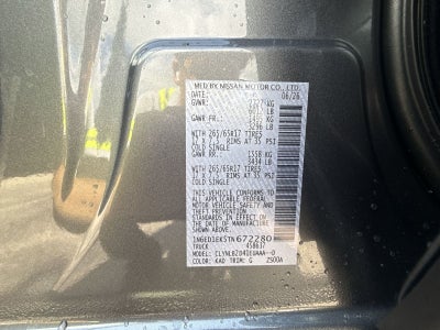 2026 Nissan Frontier SV All-Weather Content Package