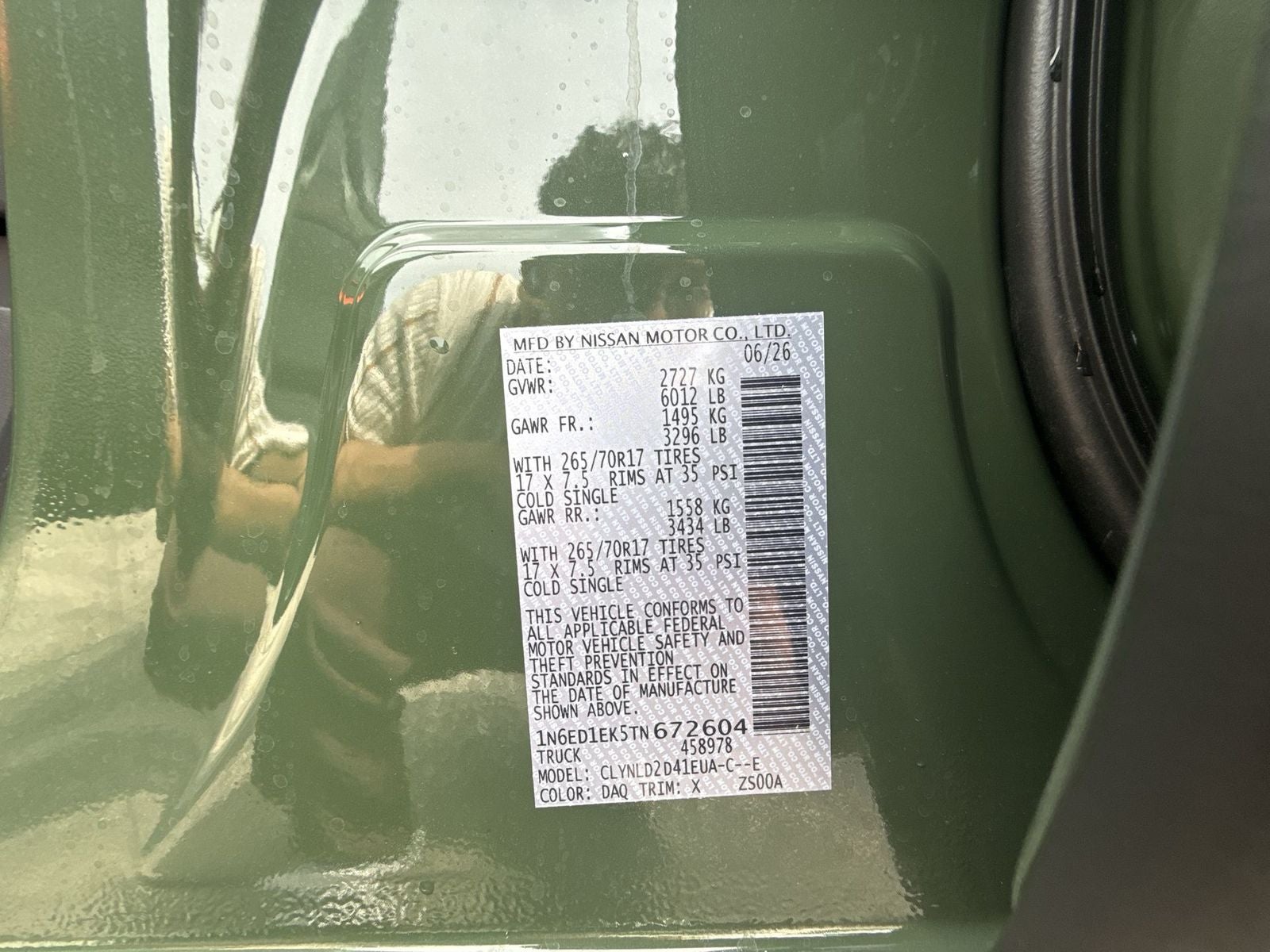 2026 Nissan Frontier PRO-4X Convenience Package