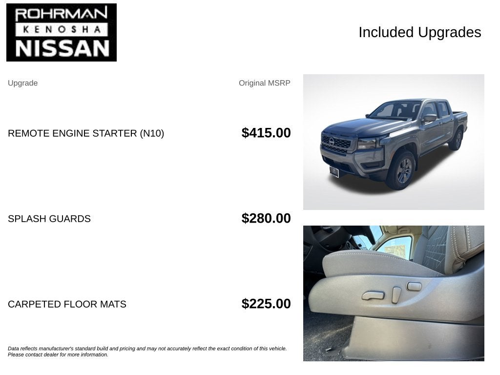 2027 Nissan Frontier SV