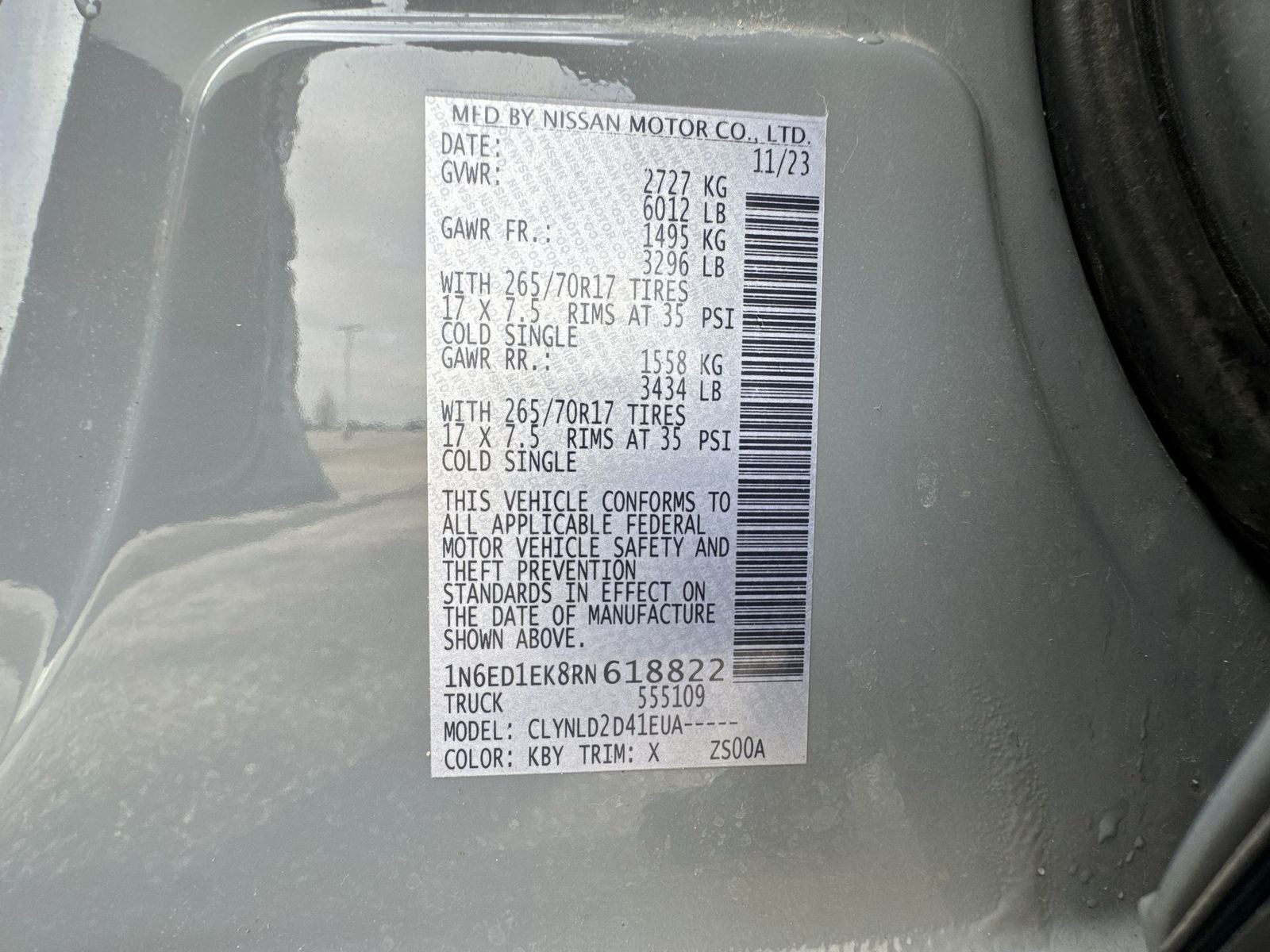 2024 Nissan Frontier PRO-4X
