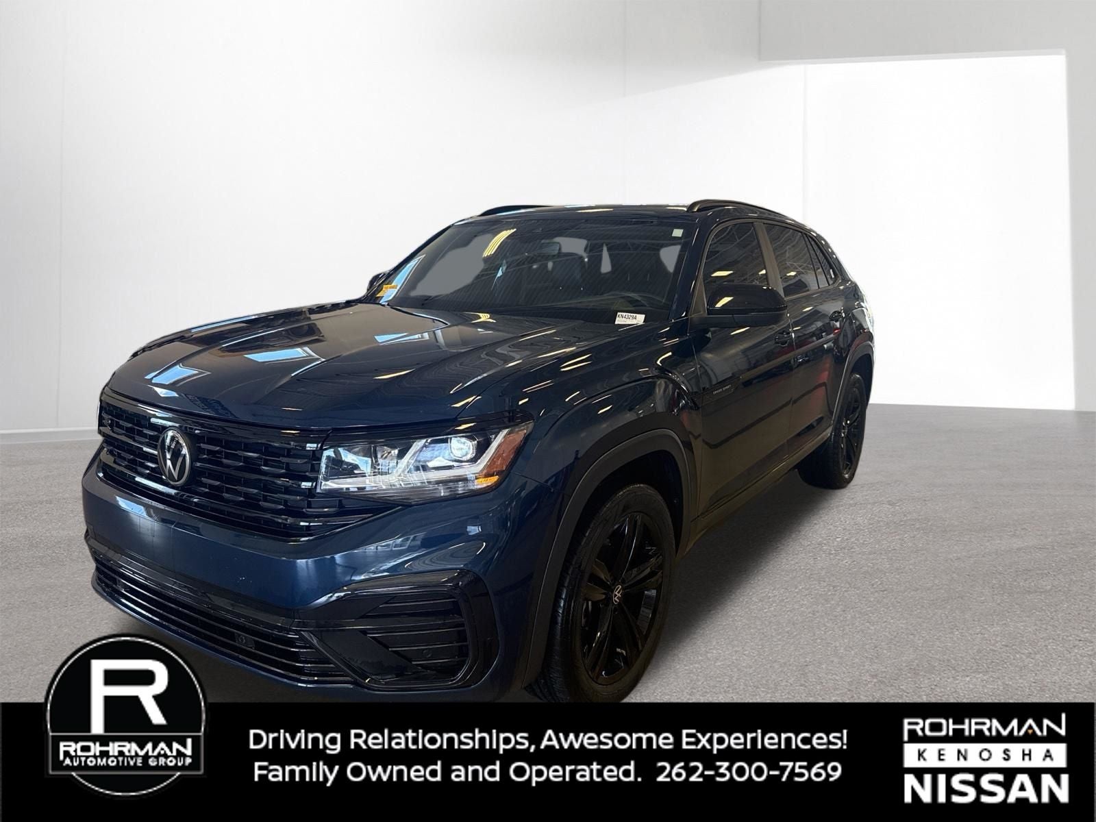 2023 Volkswagen Atlas Cross Sport 2.0T SEL R-Line Black
