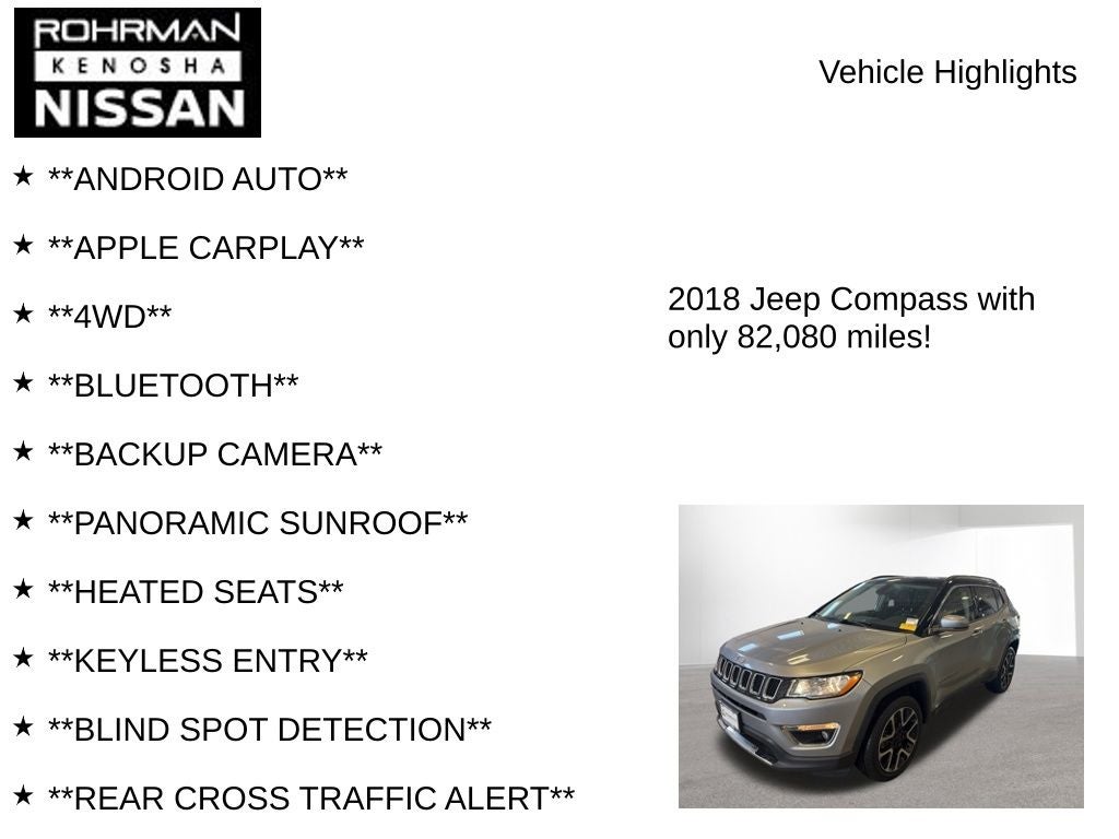 2018 Jeep Compass Limited