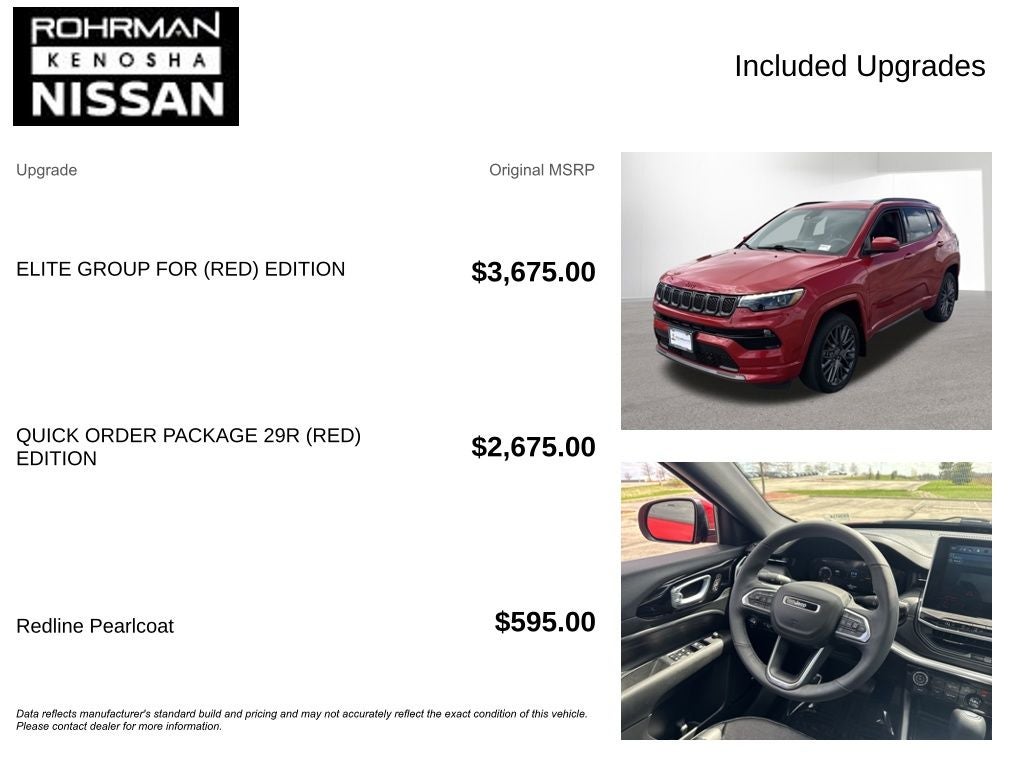 2023 Jeep Compass (Red) Edition