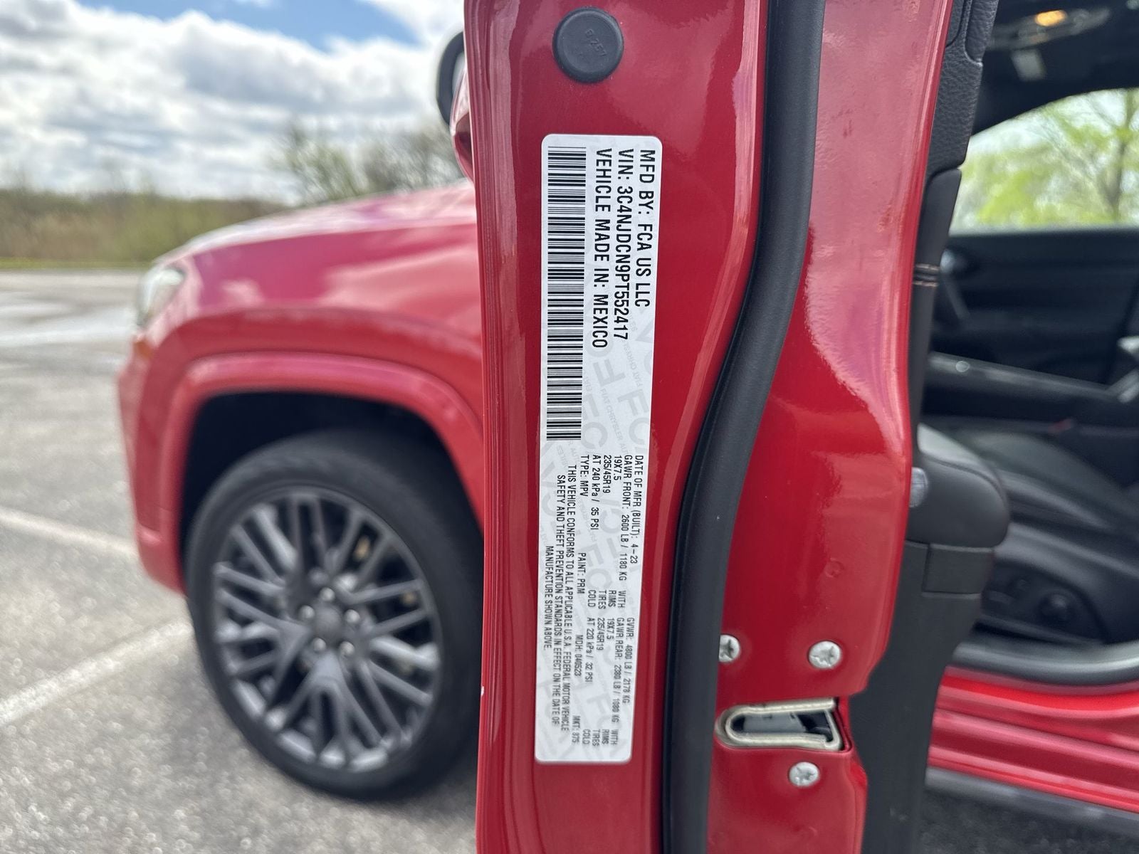 2023 Jeep Compass (Red) Edition