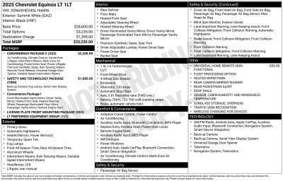2025 Chevrolet Equinox LT