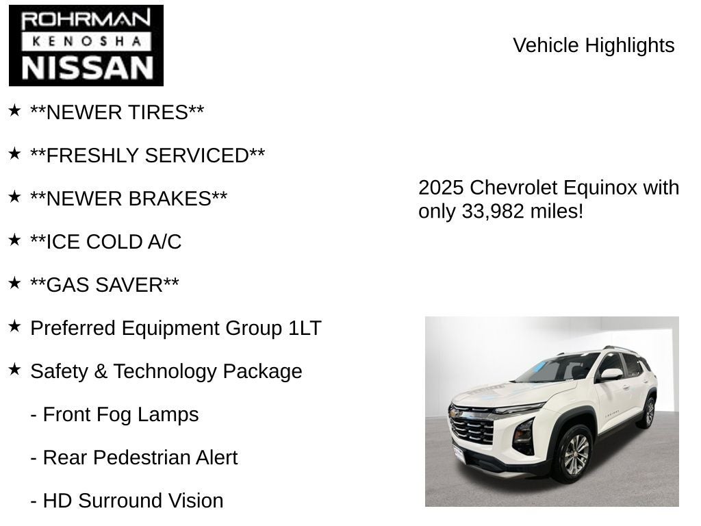 2025 Chevrolet Equinox LT