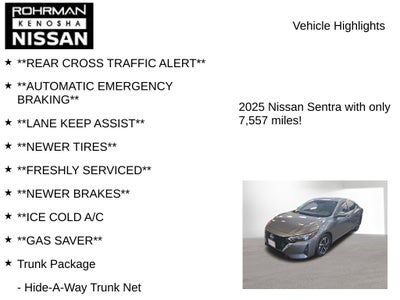 2025 Nissan Sentra SV